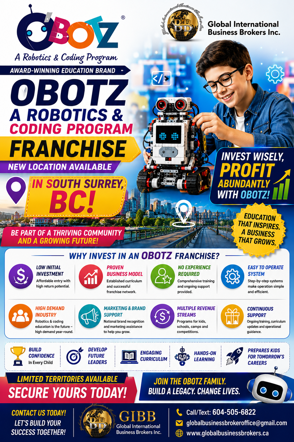 OBOTZ franchise on Sale in South Surrey, BC